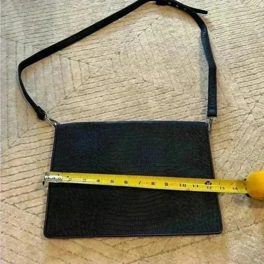 Francine’s collections Lenox lizard shoulder purse